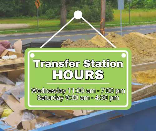 New Transfer Station Hours