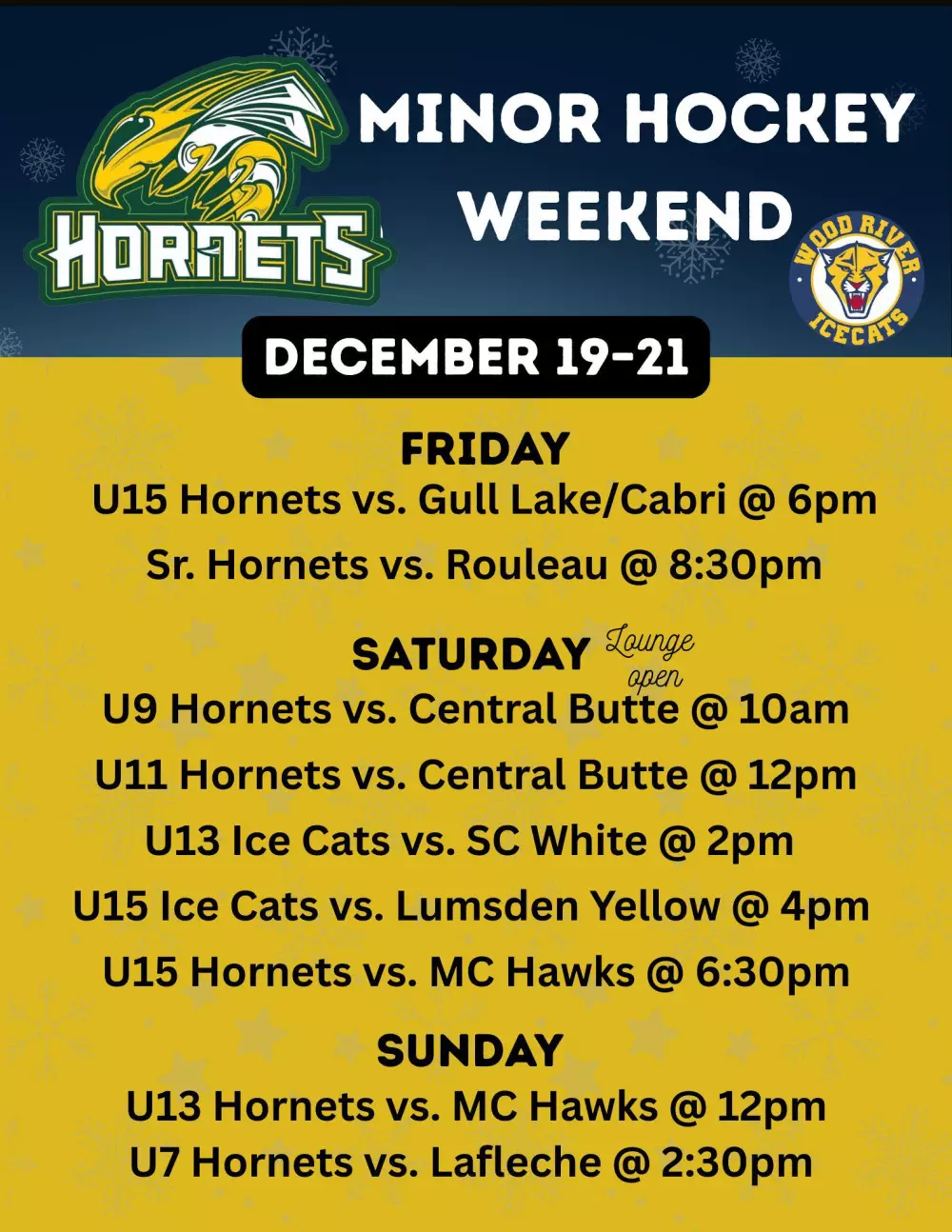 Minor Hockey Weekend