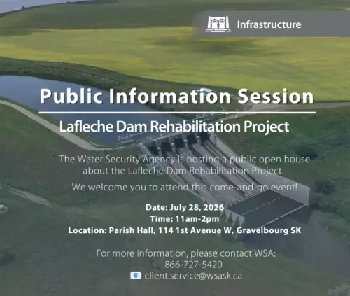 Lafleche Dam Public Information Session