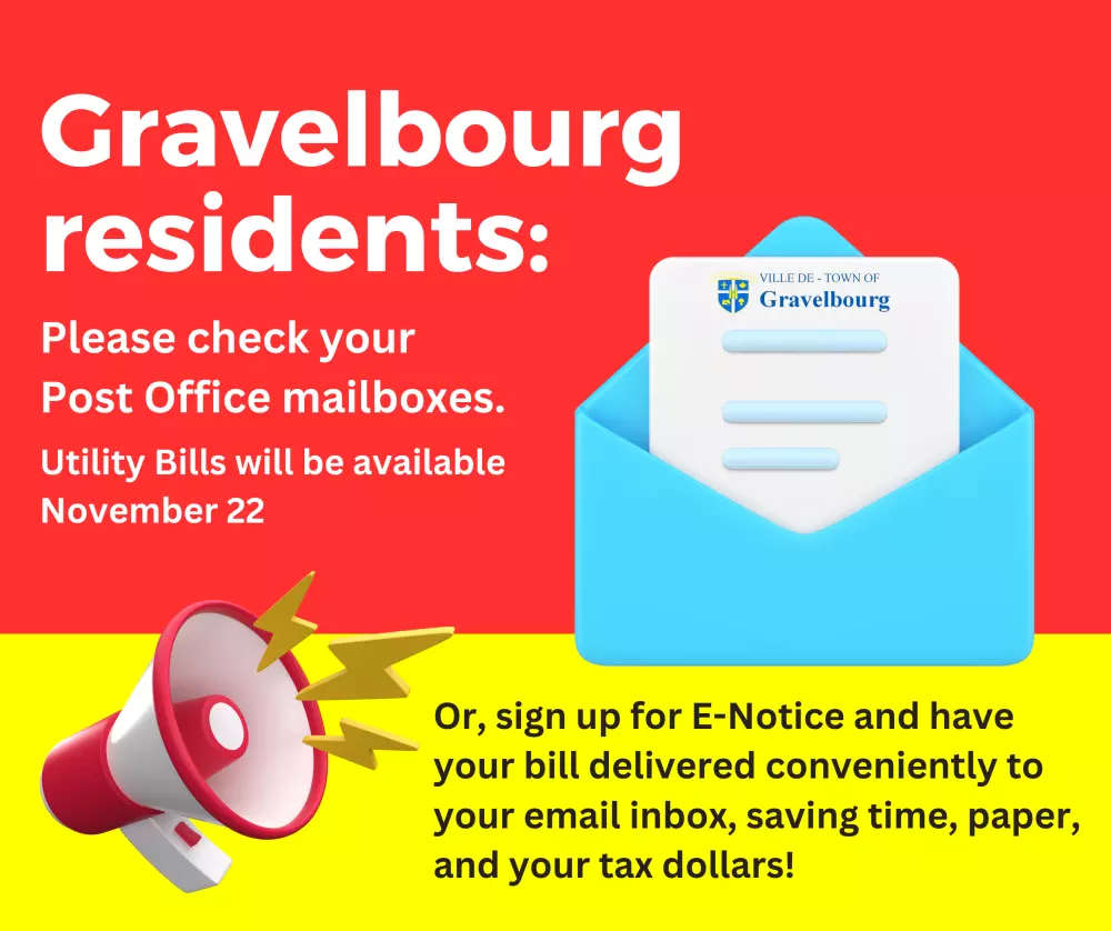 Gravelbourg Residents: Please Check your P.O. Boxes