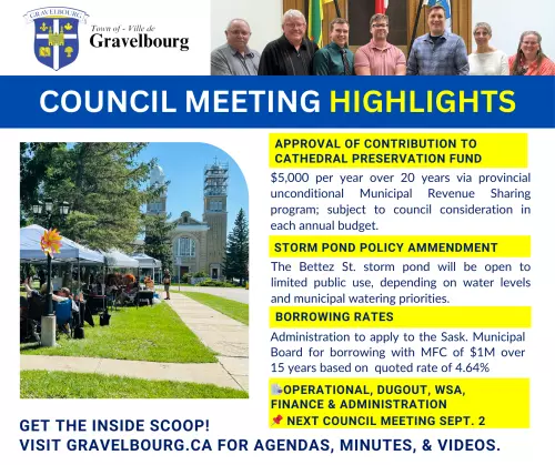August 19 Council Meeting Highlights
