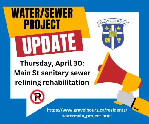 Project Update: Sanitary Sewer Work On Main St.