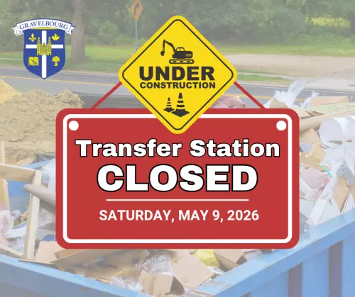 Transfer Station Closed May 9, 2026