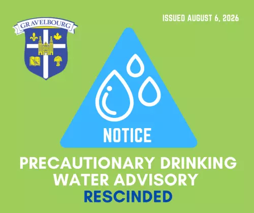 Precautionary Drinking Water Advisory Rescinded