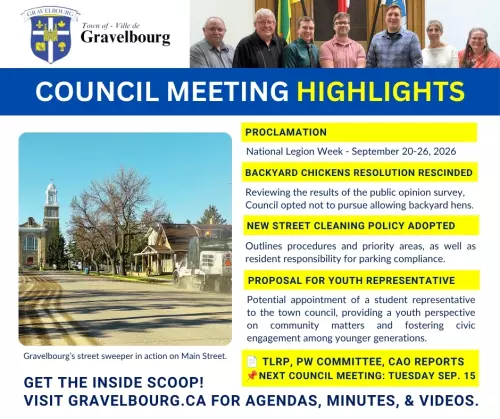 Want to keep up with all things Council? Read the Highlights!